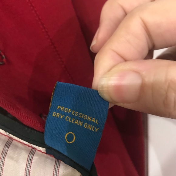 Millard Fillmore Red Blazer - Picture 5 of 8